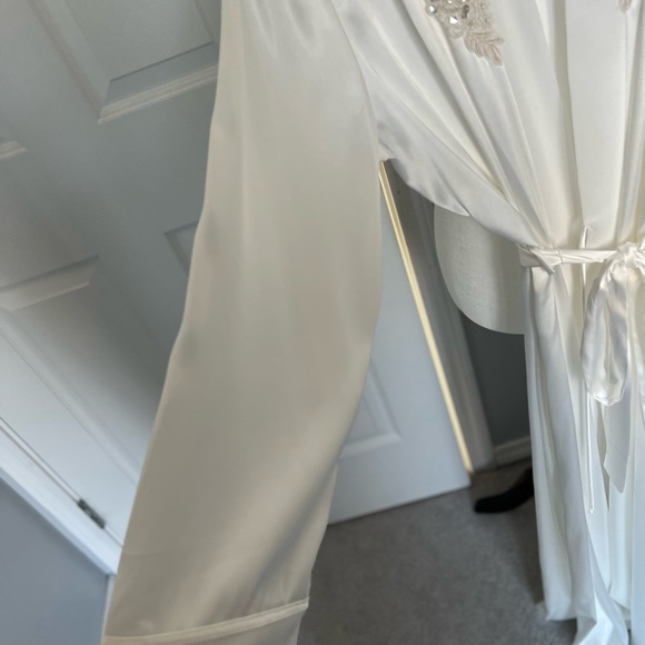 Linea Donatella women long robe with crystals, size S/M - Picture 3 of 5